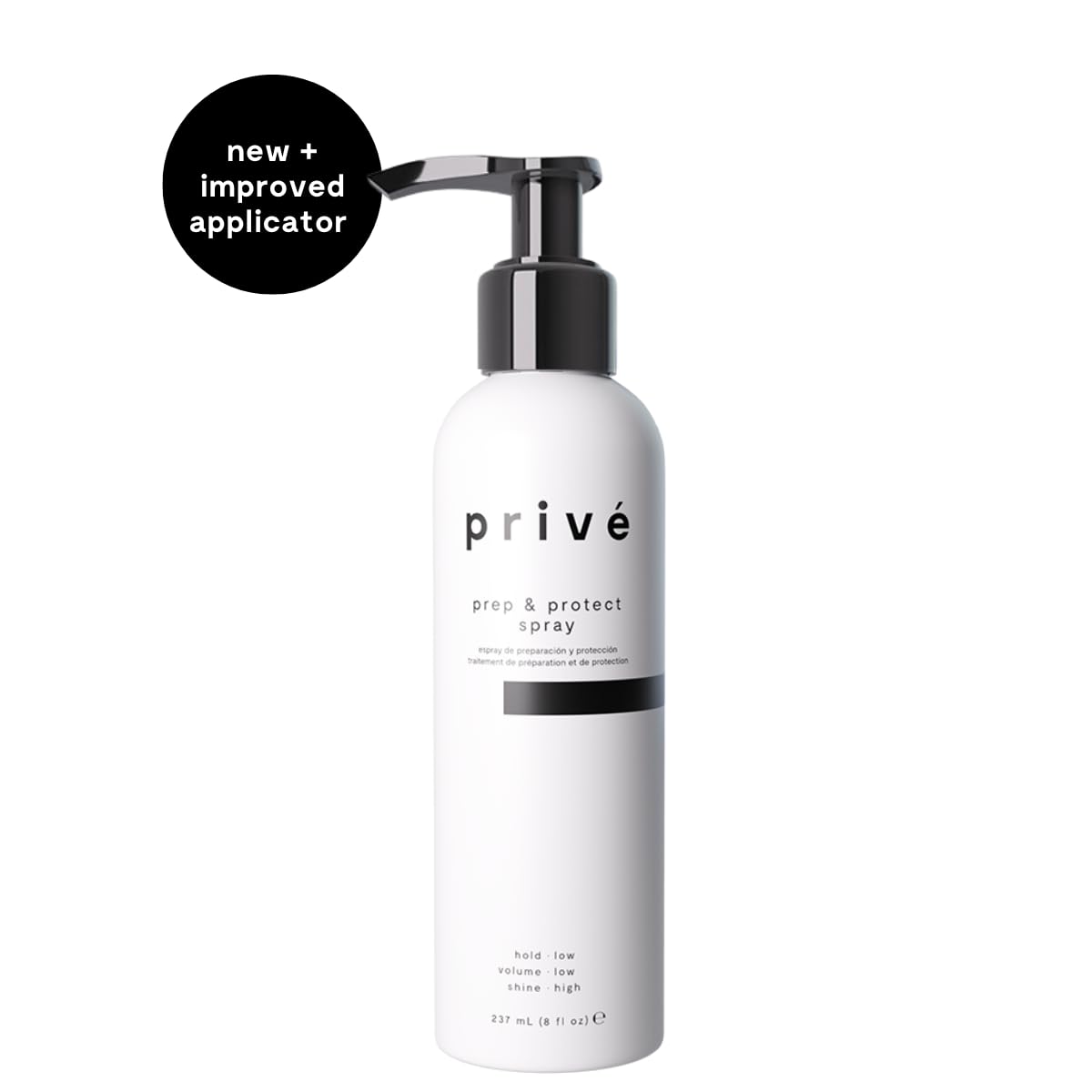 Privé Prep & Protect Blow Dry Hair Cream - Lightweight Hair Styling Cream with Heat Protection - Jojoba, Green Tea & Kukui Oil Help Strengthen Beauty & Personal Care Prive