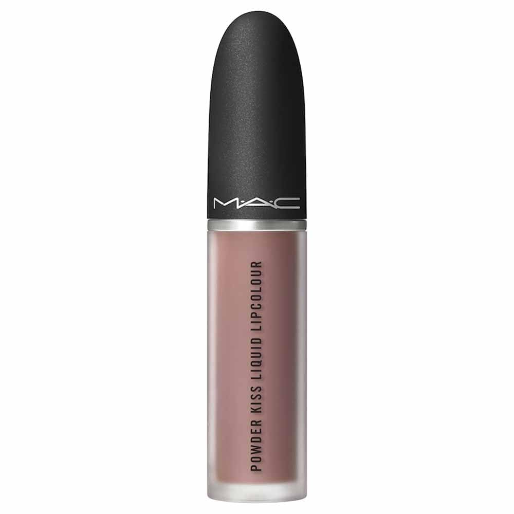 MAC Cosmetics Powder Kiss Liquid Lipcolour - 950 It's Personal (Warm toned light beige nude) .17 oz / 5 ml Beauty & Personal Care MAC