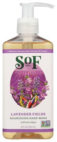 South Of France, Hand Wash Lavender Fields, 8 Fl Oz Beauty & Personal Care South Of France