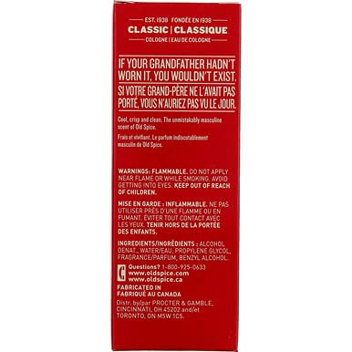 Old Spice Classic Cologne Spray 4.25 Oz 4 Pack Beauty & Personal Care Old Spice