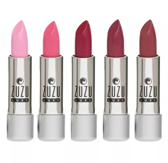 Zuzu Luxe Lip Color Lipstick (Dollhouse Pink - Bubblegum Pink/Cool Crème), Natural Hydrating Lipstick, Paraben Free, Vegan, Gluten-free, Cruelty-free Beauty & Personal Care Zuzu Luxe