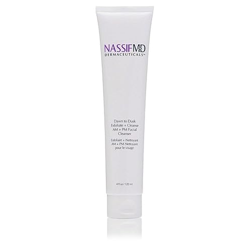NassifMD Dawn to Dusk Foaming Facial Cleanser Vegan Cleanser Face Wash for Women, Gentle and Hydrating Cream Wash for Dry or Oily Skin, Hydrating Beauty & Personal Care NASSIFMD