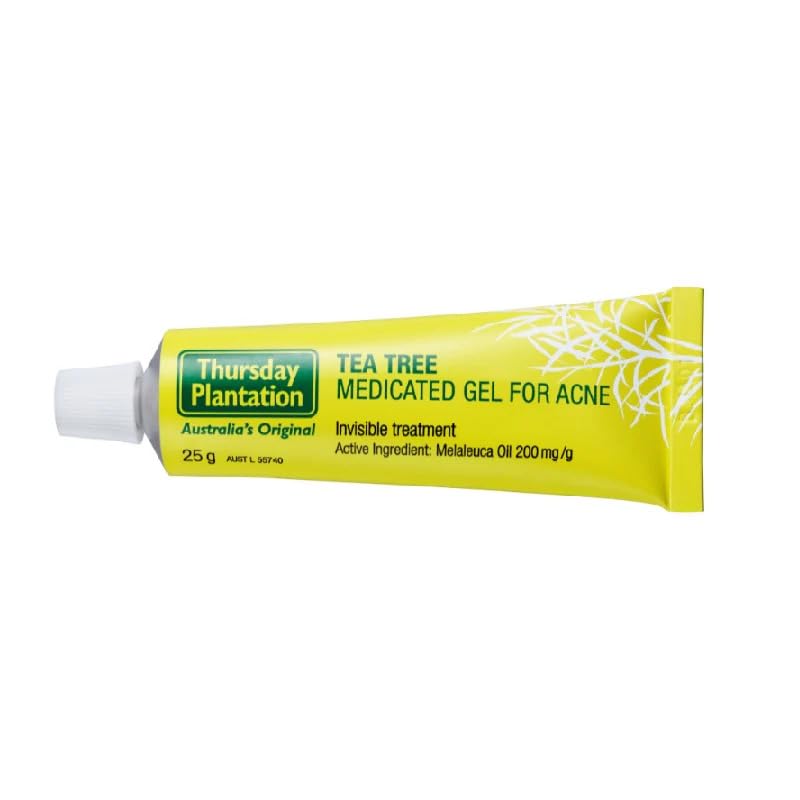 Thursday Plantation Tea Tree Gel - 25g - Skin Repairing and Moisturizing for Acne, Pimples, and Blackheads - Natural Tea Tree Oil Formula Beauty & Personal Care Thursday Plantation