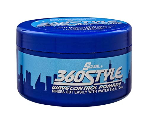 Lusters S-Curl 360 Wave Control Pomade 3 Ounce (88ml) (6 Pack) Beauty & Personal Care Luster's
