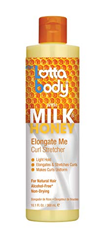 Lotta Body, Elongate Me Curl Stretcher, Milk & Honey Formula for Light Hold and Uniform Curls, 10.1 Fl Oz Beauty & Personal Care Lottabody