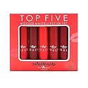 Italia Deluxe Top Five Mousse Matte Lipstick Set Caliente Reds Beauty & Personal Care Italia Deluxe