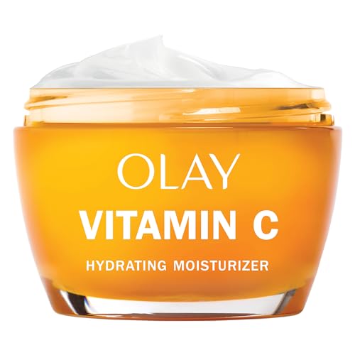 Olay Vitamin C Face Moisturizer, Brightening Cream for Women, Instant Hydration, Evens Tone, Dark Spot & Hyperpigmentation Reduction, Glowing Skin Beauty & Personal Care Olay