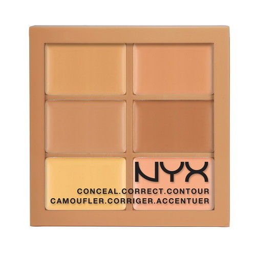 NYX Conceal Correct Contour Palette 3CP02 Medium (0.05 Oz) Beauty & Personal Care NYX