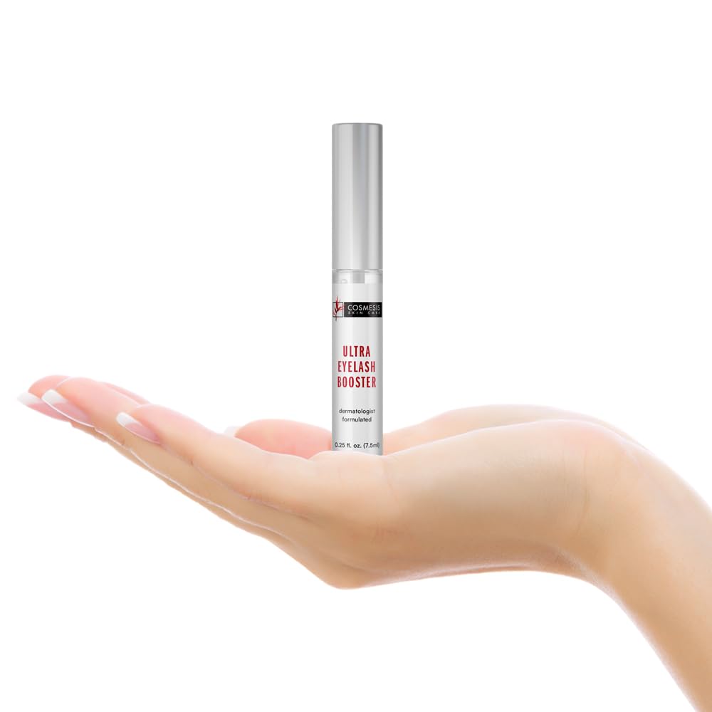 Ultra Eyelash Booster: Stimulates Growth & Thickness | Natural Peptides & Plant Stem Cells | 72% Increase in 6 Weeks | 0.25 oz Beauty & Personal Care Cosmesis Skin Care