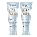 L'Oreal Paris Clarify and Restore Sulfate Free Shampoo and Conditioner Set with Antioxidants for Hard Water Exposure and Styling Build-up, EverPure, 1 Beauty & Personal Care L'Oreal Paris