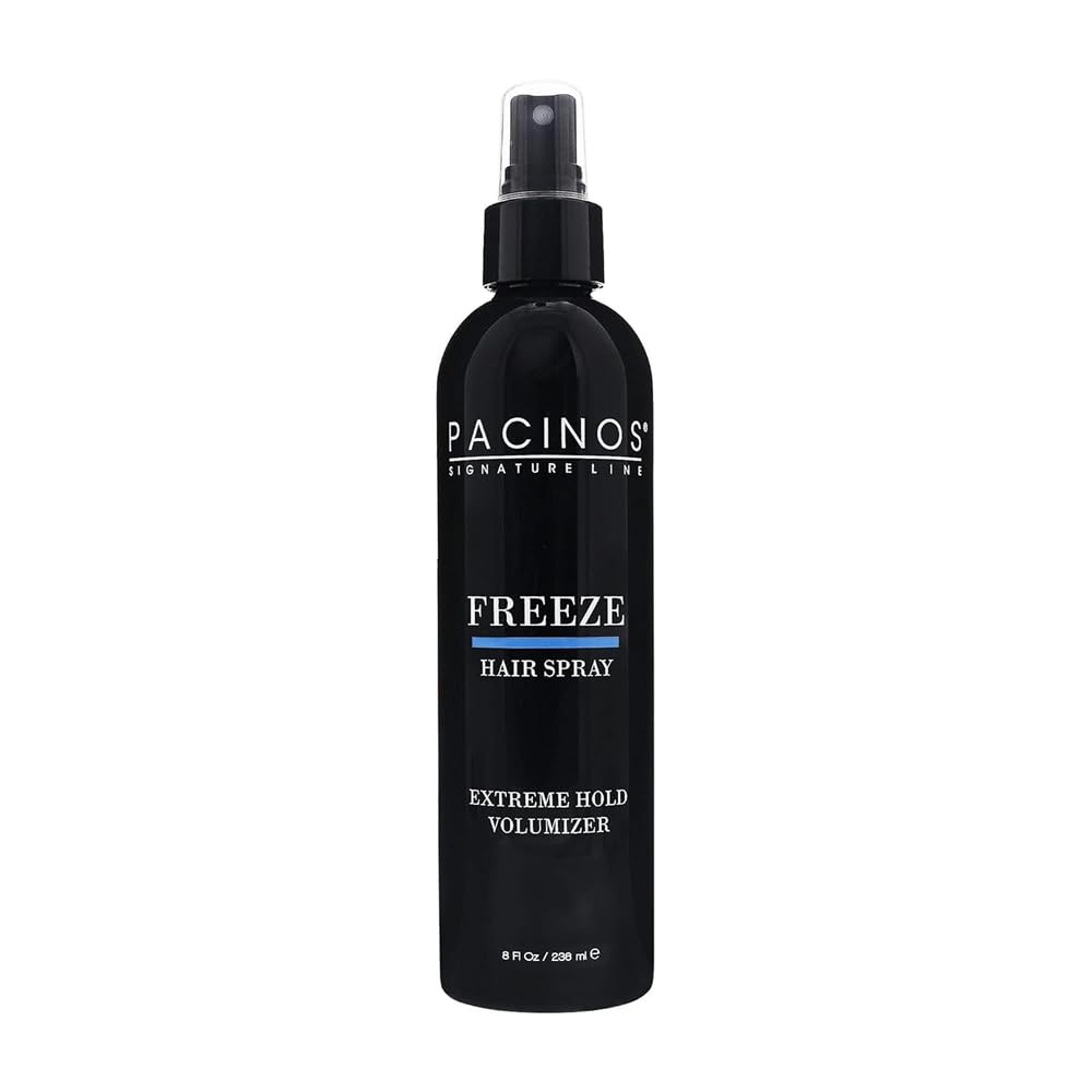 Pacinos Hair Grooming FREEZE Hair Spray Extreme Hold Volumizer 236ml Beauty & Personal Care Pacinos