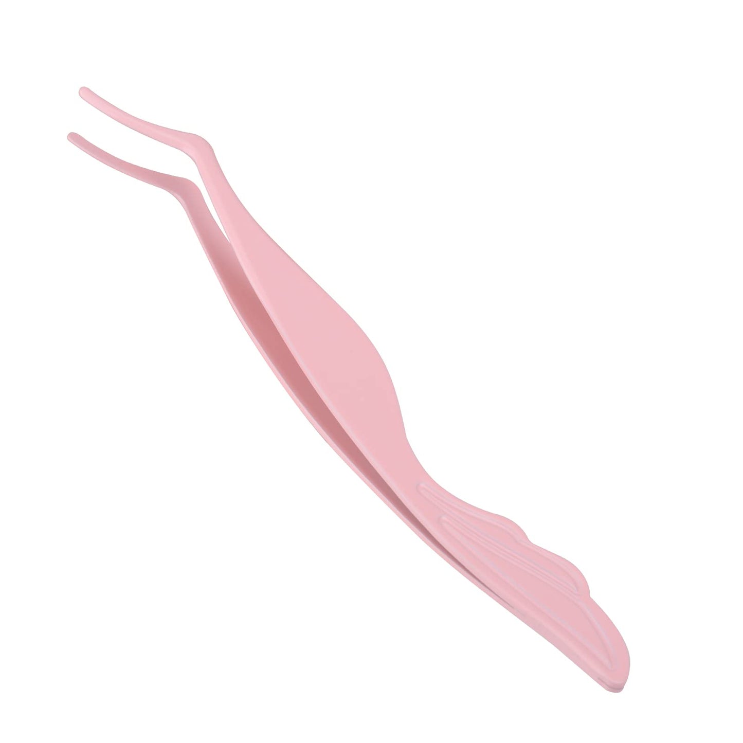 Pretty memory Eyelash Applicator Tool DIY False Curved Eyelash Extension Tweezer for Volume Lashes Application and Removal, Pink Beauty & Personal Care Pretty memory