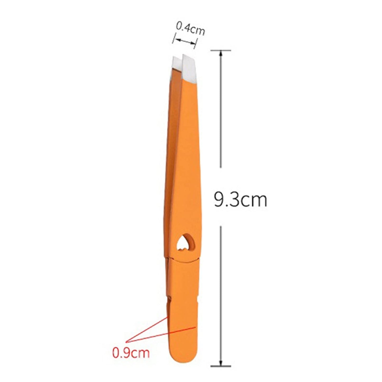 MENGKK Tweezers Professional Eyebrow Tweezers Stainless Steel Slanted Eye Brow Clips Makeup Tool(Green) Beauty and Personal Care MENGKK