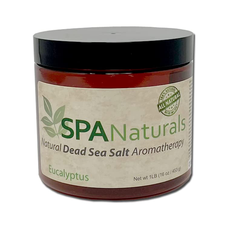inSPAration Spa Naturals Dead Sea Salt - Eucalyptus (16 oz) Beauty and Personal Care InSPAration