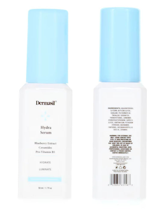 Dermasil Hydra Serum with Blueberry Extract, Ceramides and Pro-Vitamin B5, Hydrate and Illuminate, 1.7 FL OZ Beauty & Personal Care Dermasil