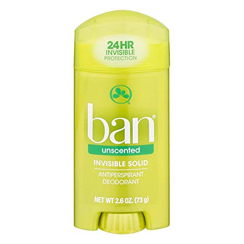 Ban Anti-Perspirant Deodorant Invisible Solid Unscented 2.60 oz (3 pack) Beauty and Personal Care Ban