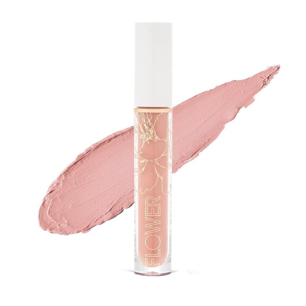 Flower Beauty Miracle Matte Liquid Lip Color - Vividly Bold & Creaseless Matte Liquid Lipstick, Comfortable All Day High Impact Makeup Color (Almost Beauty & Personal Care FLOWER