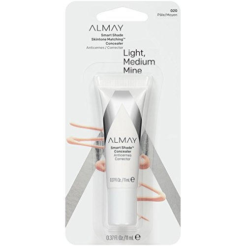 Almay Concealer, Face Makeup, Medium Coverage Concealer, Creamy Finish, Oil Free, Hypoallergenic-Fragrance Free, Dermatologist Tested, 020 Light Beauty & Personal Care Almay