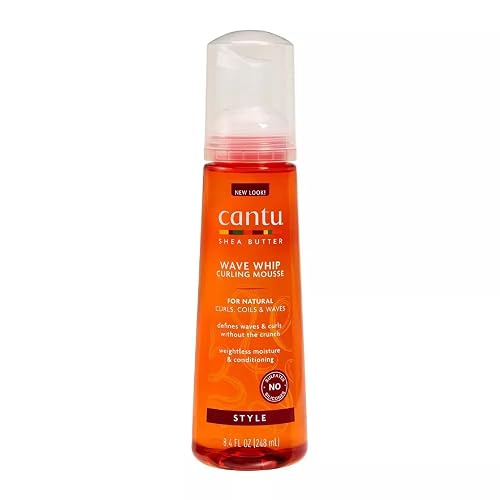 Cantu Natural Hair Wave Whip Curling Mousse,8.4 oz Beauty & Personal Care Cantu
