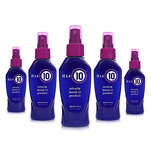 it's a 10 Haircare Miracle Leave-In Product, 4 fl. oz. (Pack of 5) Beauty & Personal Care It's a 10 Haircare