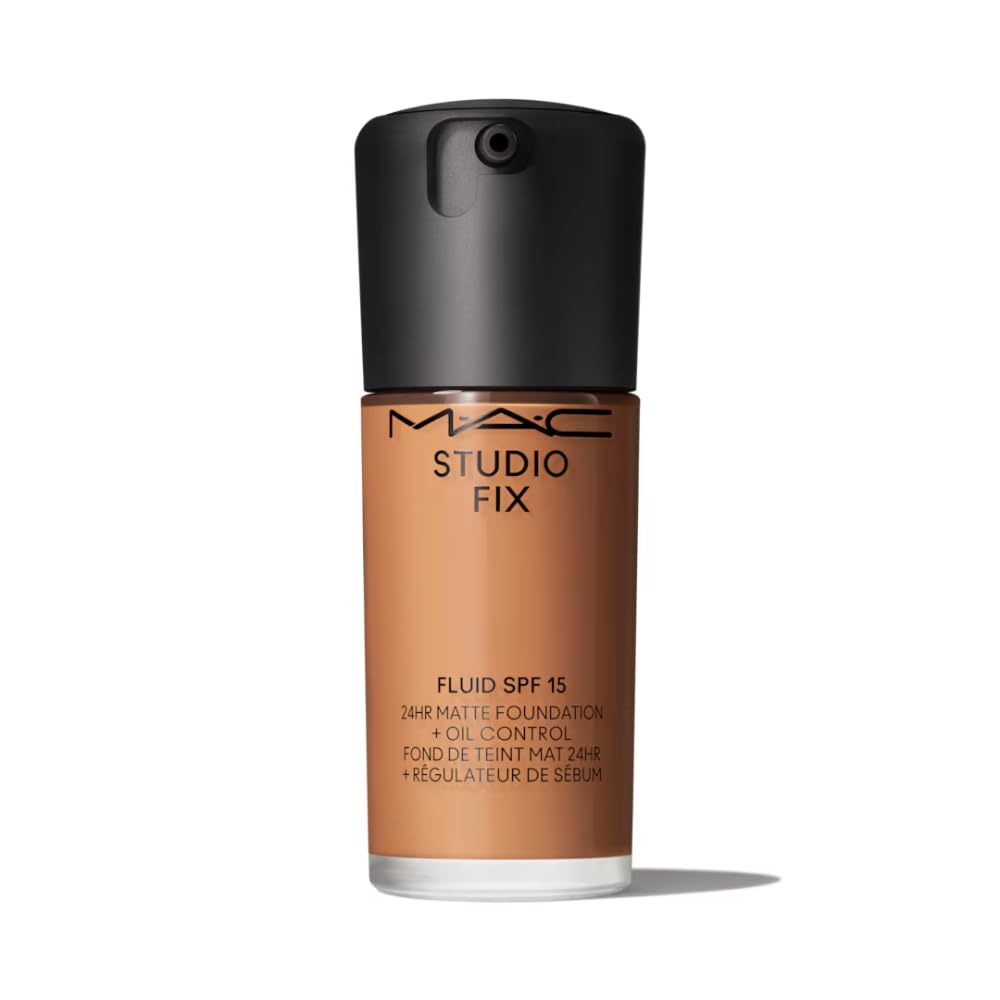 MAC Studio Fix Fluid SPF 15 24HR Matte Foundation + Oil Control, NW35, 1 Ounce Beauty & Personal Care MAC