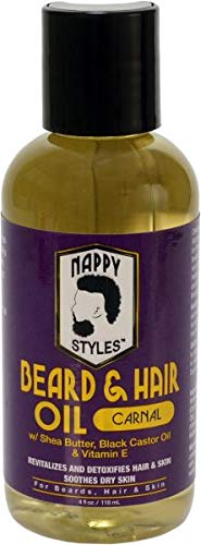 Nappy Styles Beard & Hair Oil Carnal (Pack of 2) Beauty and Personal Care Nappy Styles