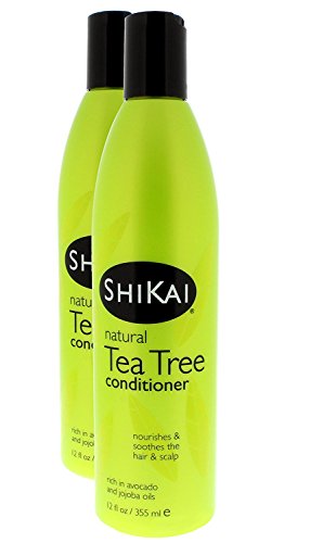 ShiKai - Natural Tea Tree Oil Conditioner, Made With Essential Oils Of Peppermint & Tea Tree To Refresh & Stimulate Hair & Scalp, Soap-Free
