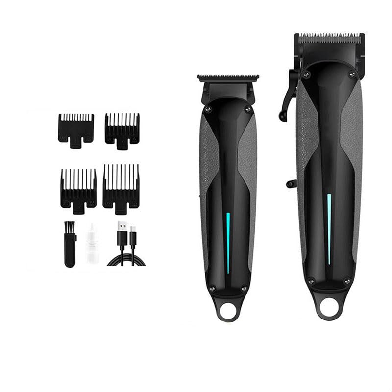 GLESVOWIO 2 in 1 Hair Clippers for Men Multifunctional and Trimmer Set Rechargeable Cordless T-Shaper Cutting Kit for Gift Beauty and Personal Care GLESVOWIO