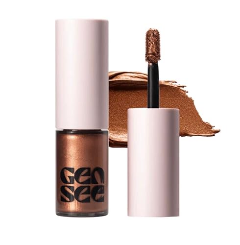 Gen See Mixed Media Metallic Liquid Eyeshadow - Bronze Age Beauty & Personal Care Gen See