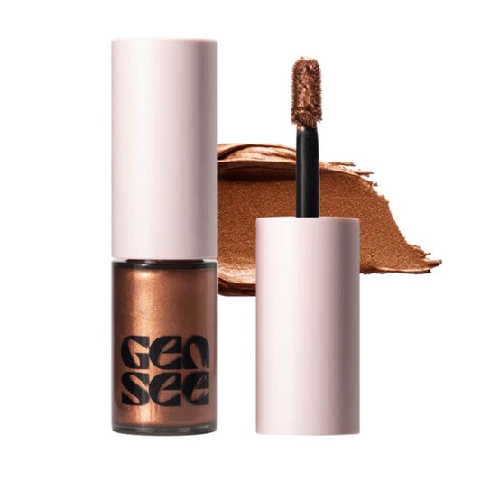 Gen See Mixed Media Metallic Liquid Eyeshadow - Bronze Age Beauty & Personal Care Gen See