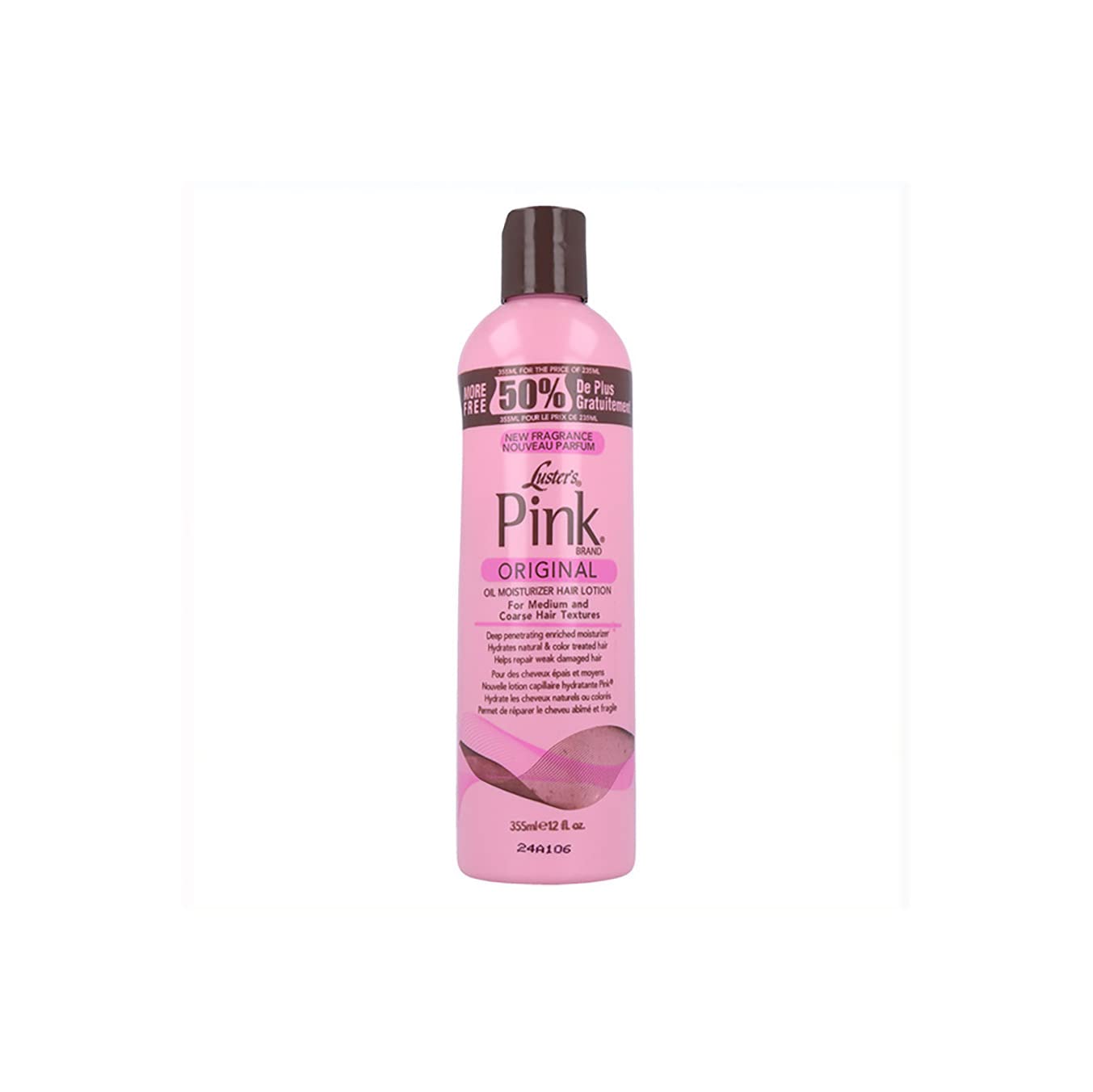 Luster's Pink Oil Moisturizer Hair Lotion, Pink Protection, Bonus Size, 12 Oz Beauty & Personal Care Luster