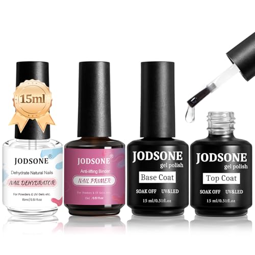 JODSONE 15ML Nail Primer Base Coat Top Coat Glossy Quick Drying Durable DIY Nail Art Design Long Lasting Gift Beauty and Personal Care JODSONE Default Title