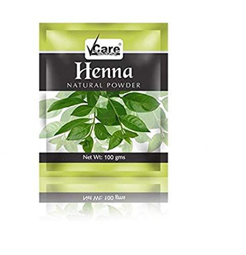 Vcare Henna, 100g (Pack of 4) Beauty & Personal Care VCare