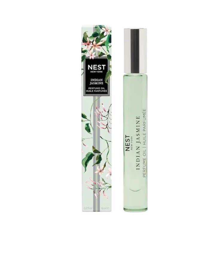 NEST New York Perfume Oil Rollerball Duo (Indian Jasmine & Turkish Rose) Beauty & Personal Care NEST New York