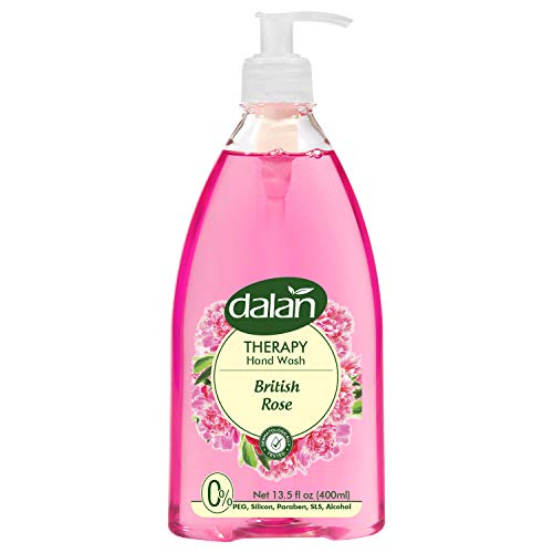 Dalan Therapy British Rose Ultra Moisturizing Liquid Hand Soap for Normal and Dry Hands Fresh Clean and Soft Feeling (13.5 Fl Oz / 400 mL (Pack of 1)) Beauty & Personal Care Dalan