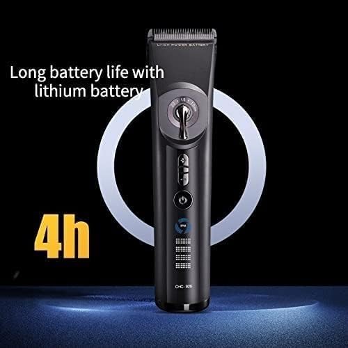 YREAJZVS Hair Clippers for Men, Hair Clippers for Men' Professional Hair Cutting LCD Display, Cordless Quiet Hair Trimmers for Barbers,4 Guide Combs Beauty and Personal Care YREAJZVS
