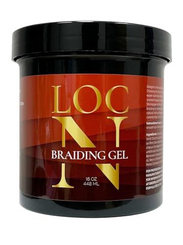 LOC N Professional Braiding Gel 16oz. - Extra Hold - Beauty & Personal Care LOCN