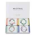 Mistral Classic French Bar Soap Assorted Set, 7 oz x 4 Bars | Triple-Milled Luxury Natural Soap with Organic Shea Butter & Olive Oil | Long-Lasting Beauty & Personal Care Mistral