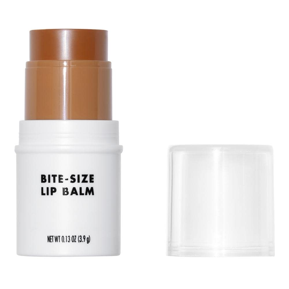 e.l.f. Bite-Size Lip Balm, Moisturizing Formula for Smoother & Softer Lips, Mini Tinted Chapstick, Coconut, 0.13 Oz Beauty & Personal Care e.l.f.