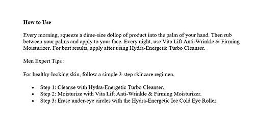 L'Oreal Paris Skin Care Men Expert Vita Lift Anti-Wrinkle and Firming Daily Moisture, 3 Count Beauty & Personal Care L'Oreal Paris