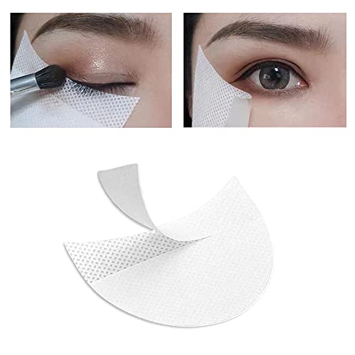 ForSewian 200 Pcs Eyeshadow Shields, Professional Lint Free Eye Pad Under Patches - Prevent Makeup Residue for Eyelash Extensions and Tinting Makeup Beauty & Personal Care ForSewian