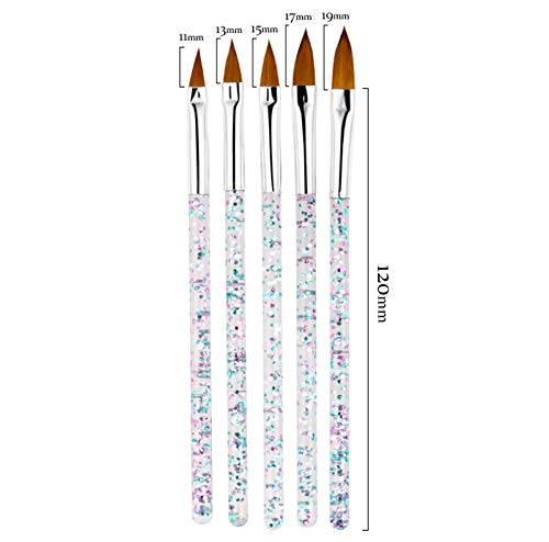 Artdone 31pcs Nail Art Brushes, Nail Art Tool Set, Dotting Tools, Dust Brush,Striping Brushes for Long Lines, Drawing Pen For Gel Polish Design supply Beauty & Personal Care Artdone