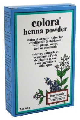 Colora Henna Powder Hair Color Burgundy 2 Ounce (Pack of 6) Beauty & Personal Care Colora