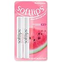 Softlips Watermelon Lip Protectant/Sunscreen 2 Count (Pack of 1) Beauty & Personal Care SoftLips