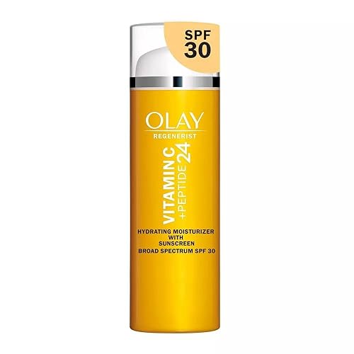 Olay Super Cream with Sunscreen SPF 30, Trial Size, Lightweight Face Moisturizer with Sun Protection, 5-in-1 Skin Care Benefits - Hydrating Beauty & Personal Care Olay