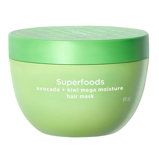 Briogeo Superfoods Avocado + Kiwi Mega Moisture Hair Mask | Protein-Free Deep Conditioning Treatment for Dry Hair| Silicone-Free | Vegan Beauty & Personal Care Briogeo