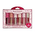 Juicy Couture Kids Hydrating Lip Oil Set, 6 Pack Floral Tubes, Tinted Lip Oil Gift Set for Girls and Tweens Beauty & Personal Care Juicy Couture