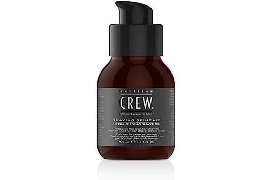 American Crew Ultra Gliding Shave Oil, Shaving Skincare, Stocking Stuffer for Men, 1.7 Fl Oz Beauty & Personal Care AMERICAN CREW