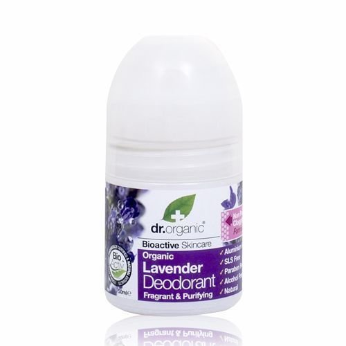2 X 50ml Dr Organic Lavender Roll on Deodorant Gift Fro You Beauty and Personal Care Dr. Organic