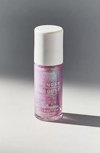 Lavender Stardust Roll-On Shimmer Glitter for Face, Body & Hair - Prism Beauty & Personal Care Lavender Stardust